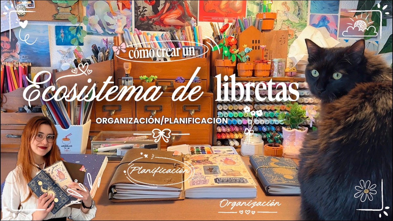 Cómo crear un ecosistema de libretas | Diario, agenda, journal