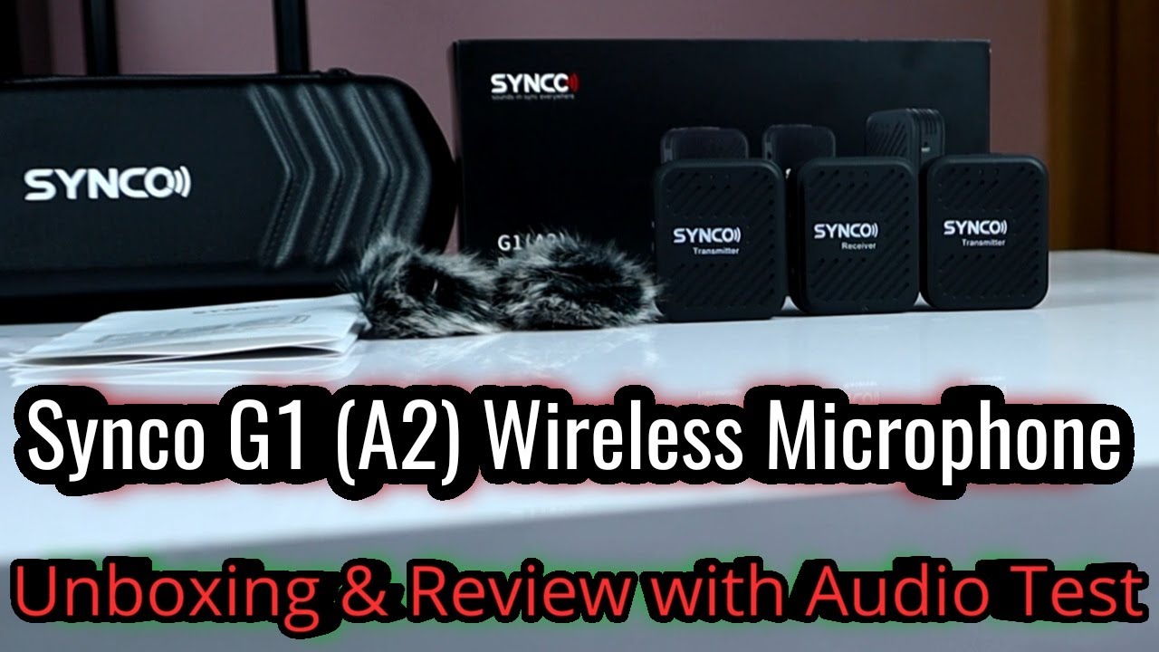 Synco G1 (A2) Wireless Microphone Unboxing & Review In Pakistan | Dslr, Mobile, Camcoder | 2.4 Ghz