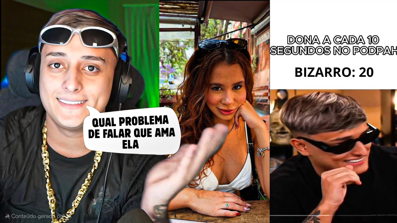 DONA REAGINDO A SUA FOR TENTE N&Atilde;O RIR KKKKK