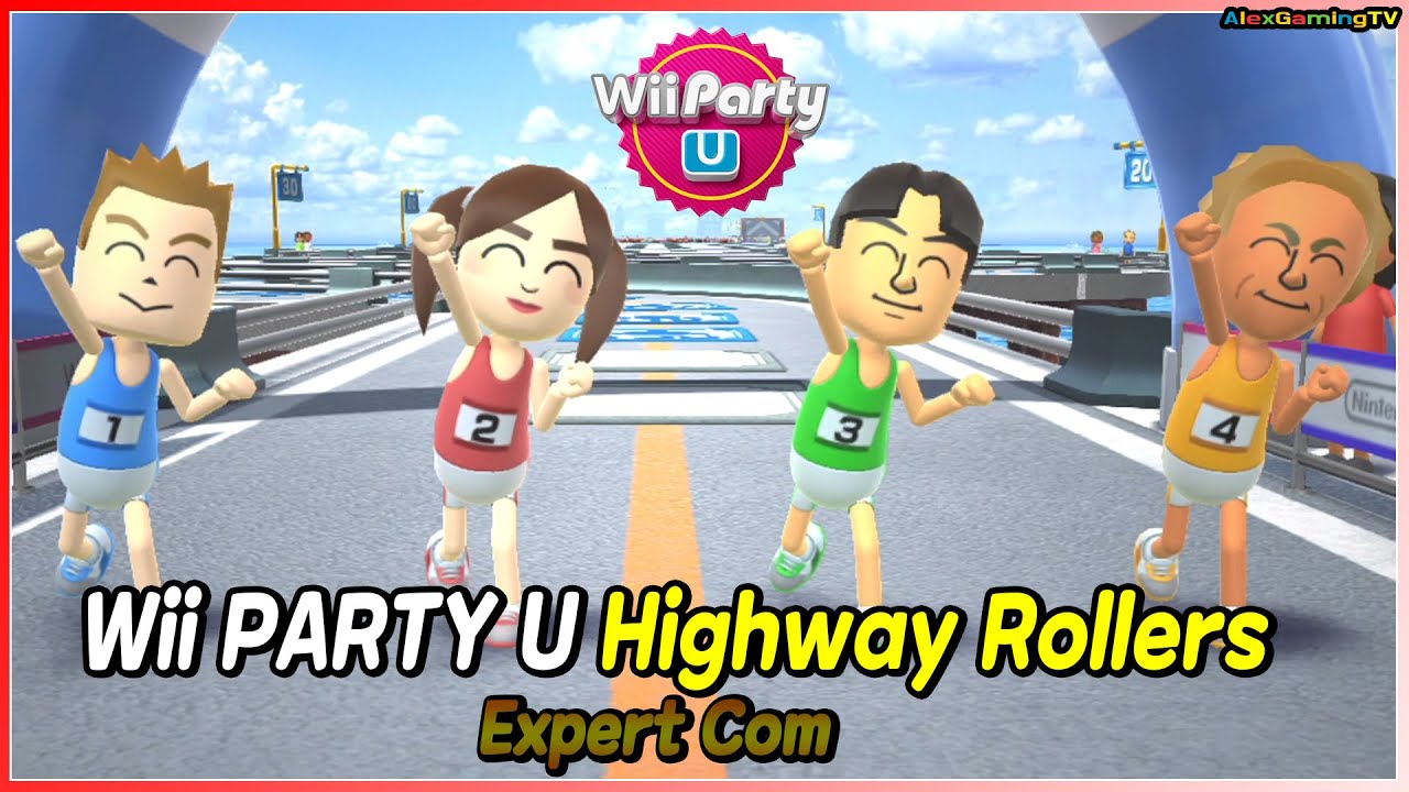 Wii パーティー U メガスゴロク ( Wii Party U - Highway Rollers, Expert Com ) | AlexGamingTV