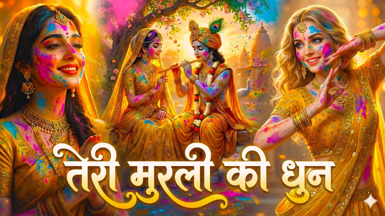 तेरी मुरली की धुन सुनने मैं बरसाने से आयी | Teri Murli Ki Dhun - Most Popular Radha Krishna #bhajan