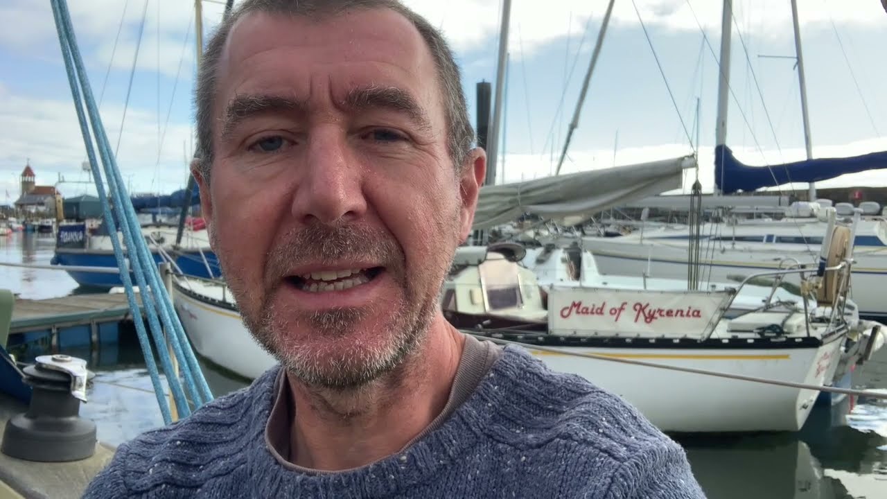 Sailing Alison   Cockpit drain