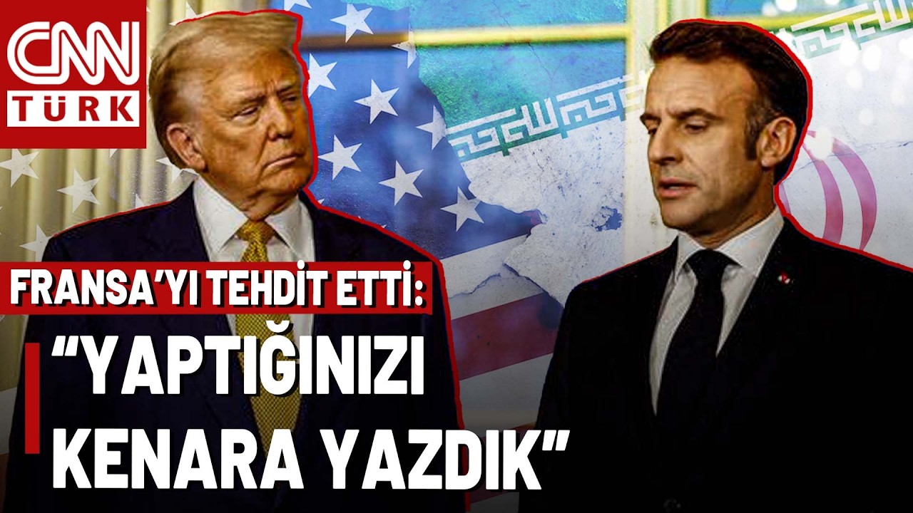 Trump'tan Fransa'ya Rest: 