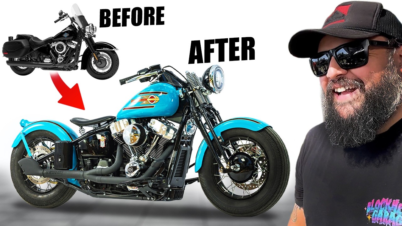 Сборка Harley M8 Bobber за 15 минут
