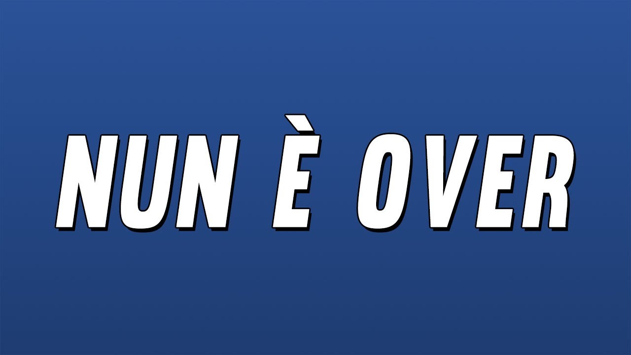 Le-one - NUN &Egrave; OVER ft. Christian Liguori, Babywyne (Testo)