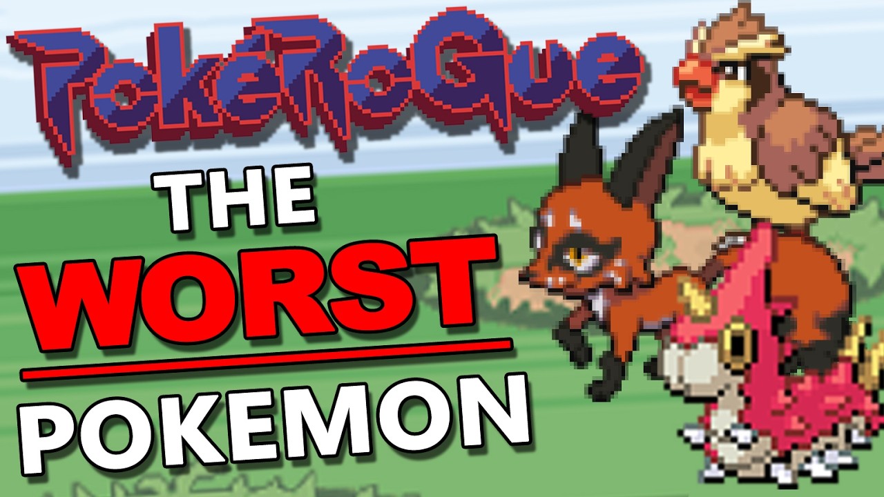 Can You Beat PokeRogue with the WORST POKEMON? Pokemon Roguelite Fan Game Challenge