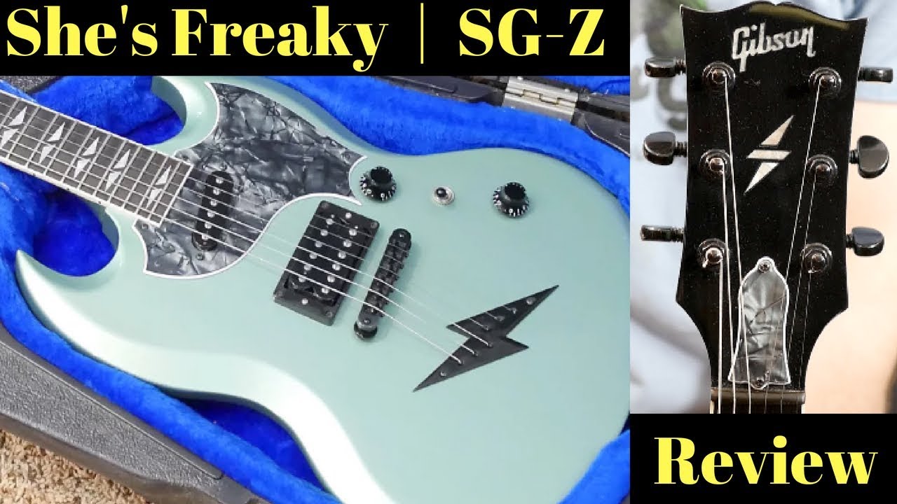 Не могу поверить, что это не из 80-х! Обзор Gibson SG-Z Verdigris 1998 года + демо
