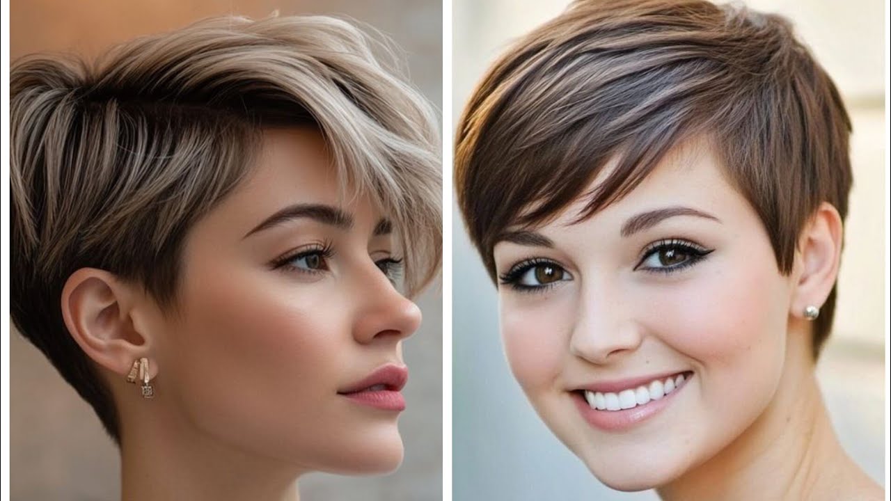 40 последних изображений коротких стрижек для женщин и длинных боб-пикси.