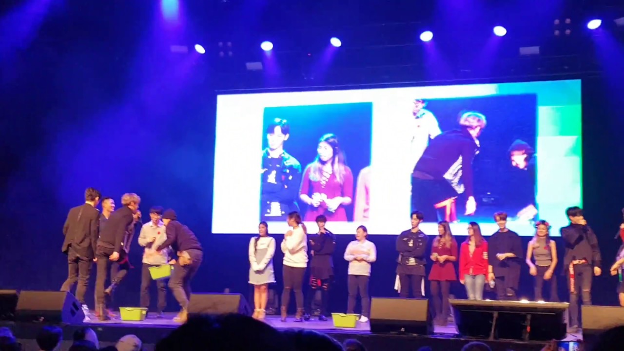 161111 GOT7 (갓세븐) Catch The Ball Game with IGOT7 (아가새) [Vancouver Fan Meeting]