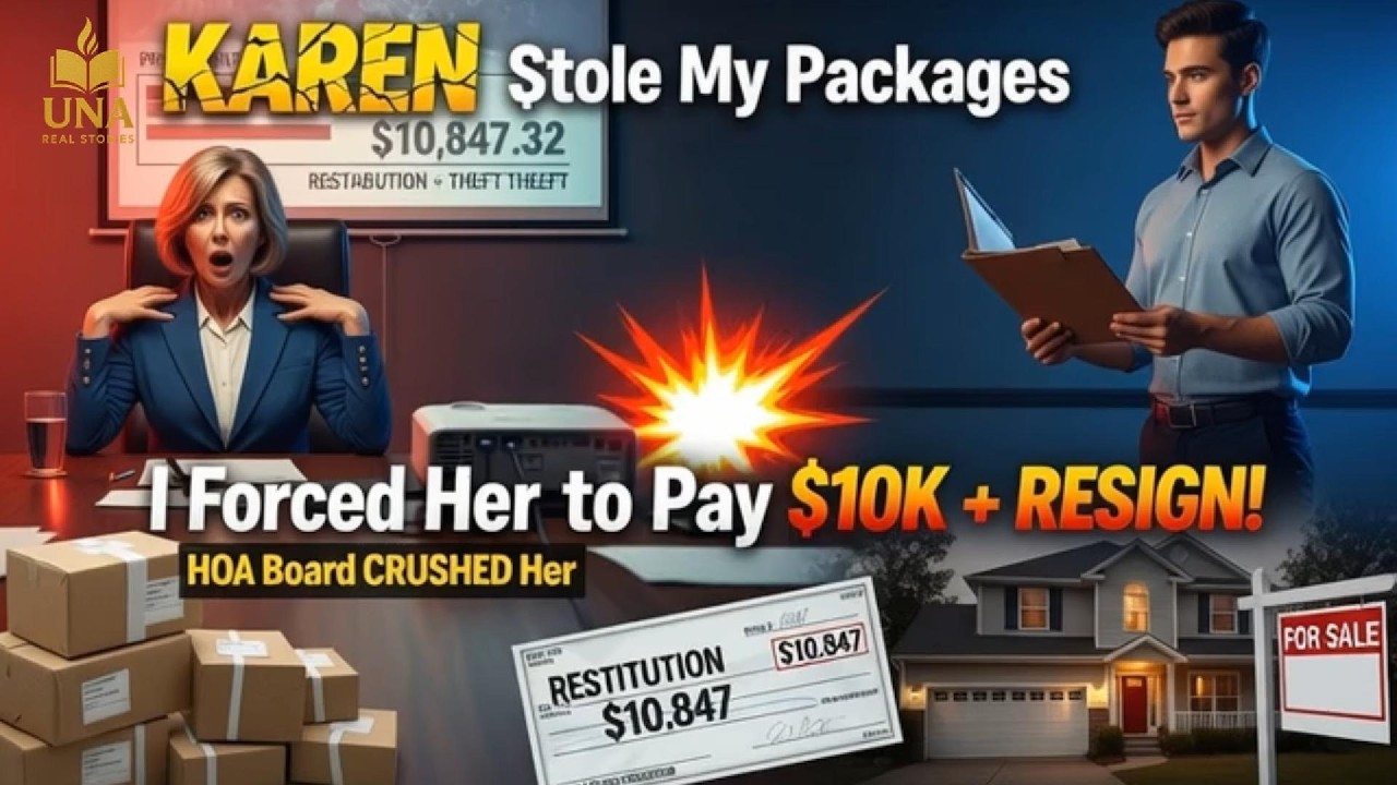 She Took My Amazon Packages in Broad Daylight — The HOA Fallout Was Brutal