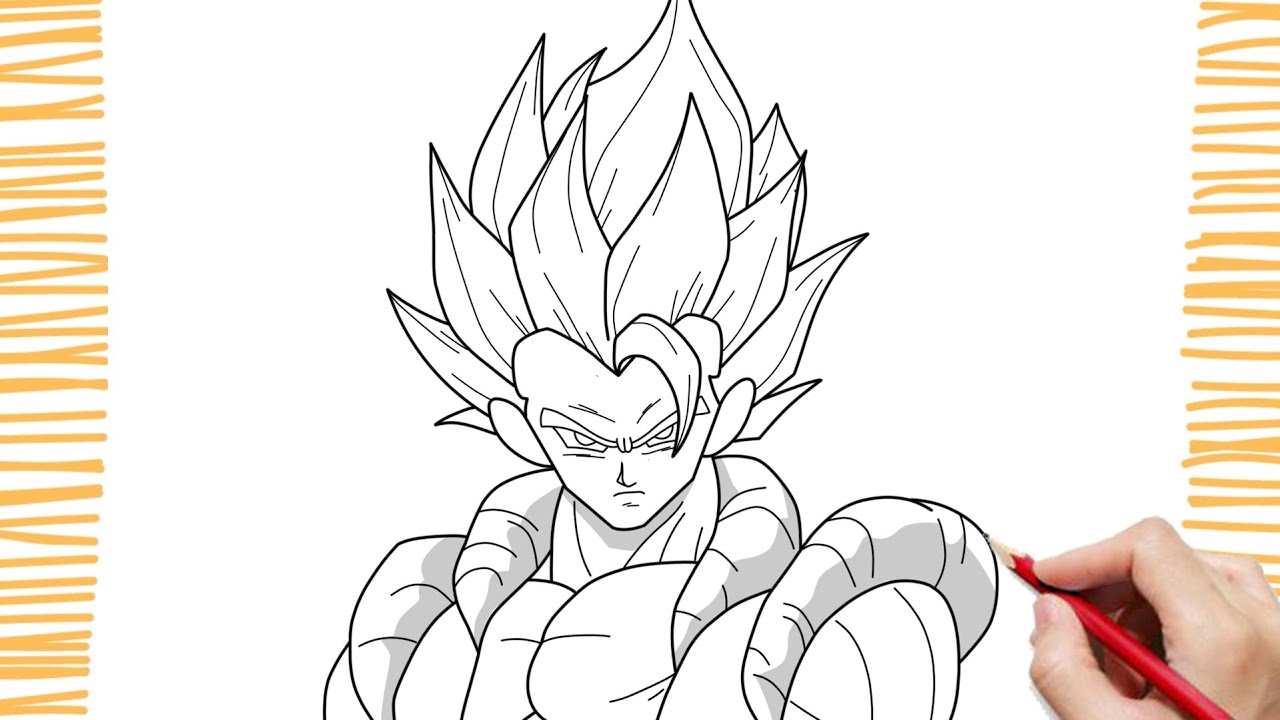 COMO DIBUJAR A GOGETA