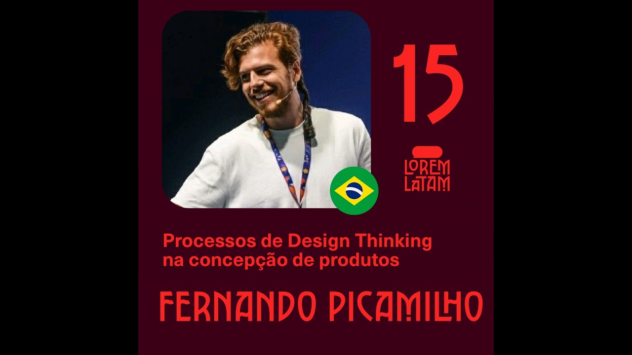 🤔Processos de Design Thinking na concepção de produtos ft. Fernando Picamilho