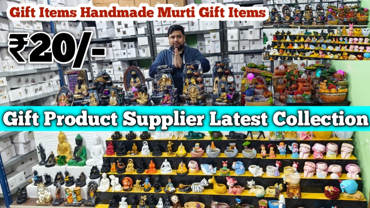 Gift Itmes Handcraft Wholesale Market | Resin Gift Items Wholesale Market In Delhi Gift Market