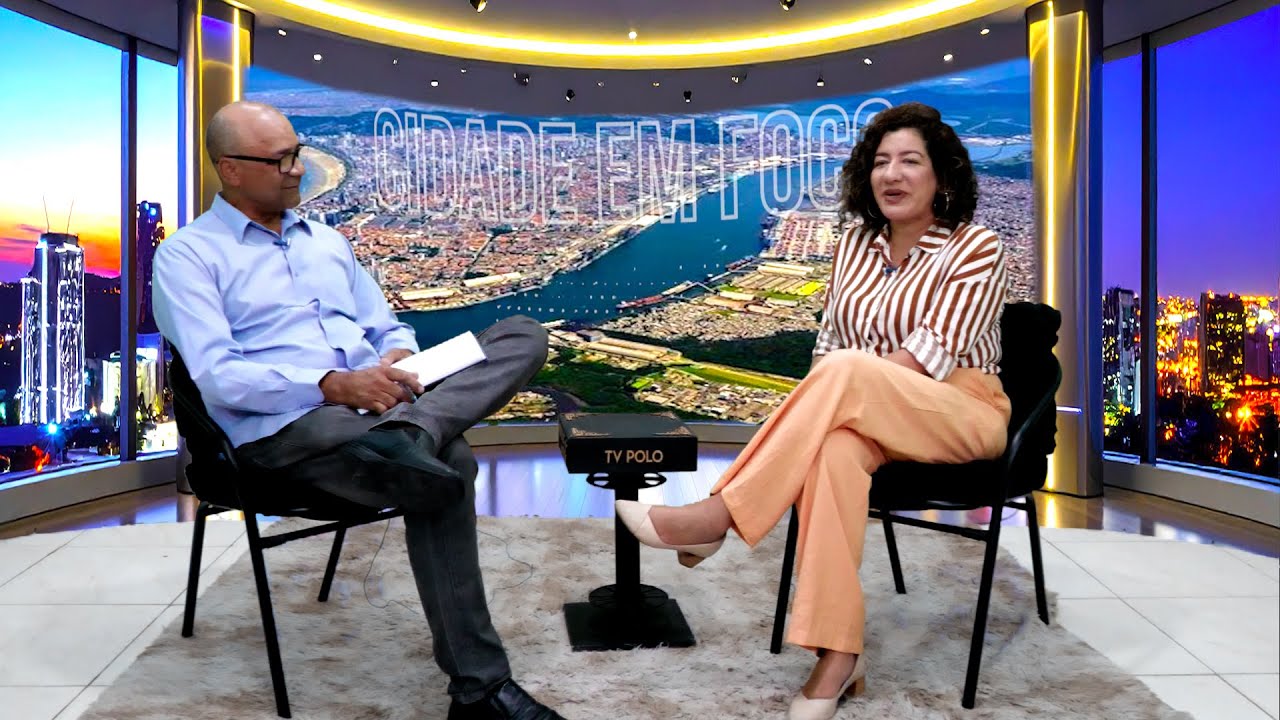 CIDADE EM FOCO conversa com a Secretária da Mulher e Direitos Humanos de  Cubatão Jaqueline Barbosa
