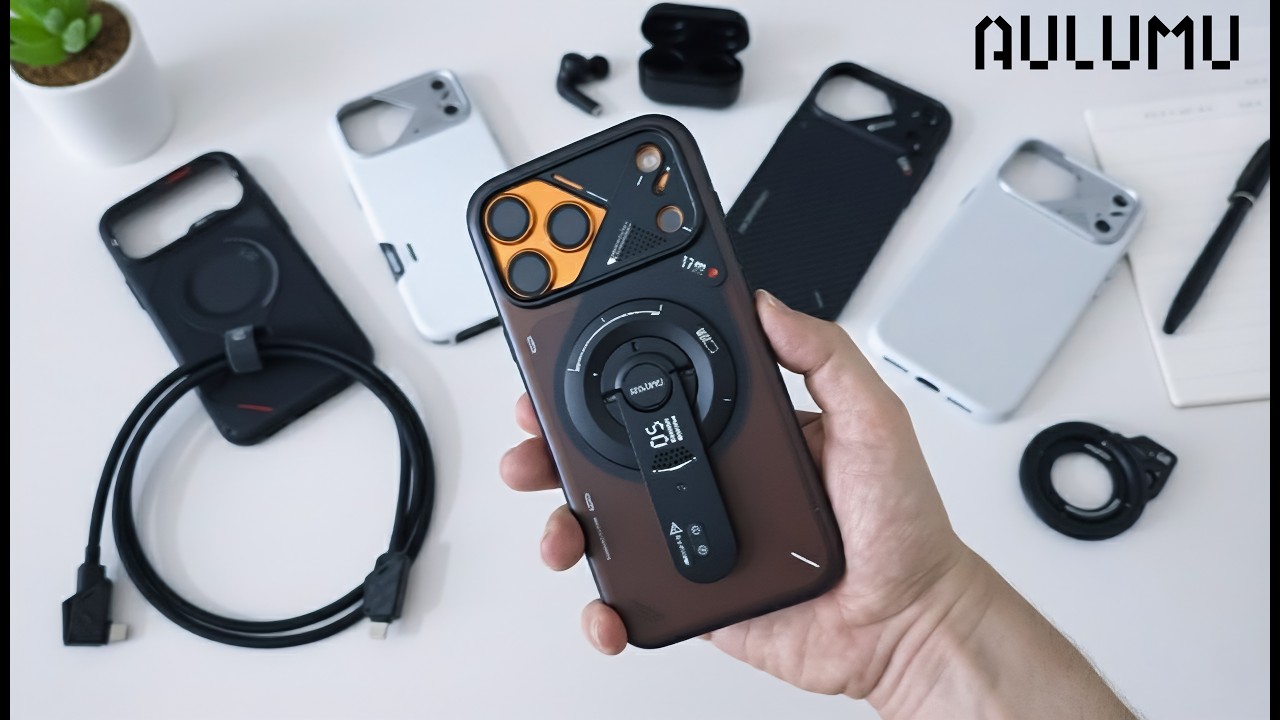 Самые передовые чехлы для iPhone 17 Pro Max! (Коллекция Aulumu)