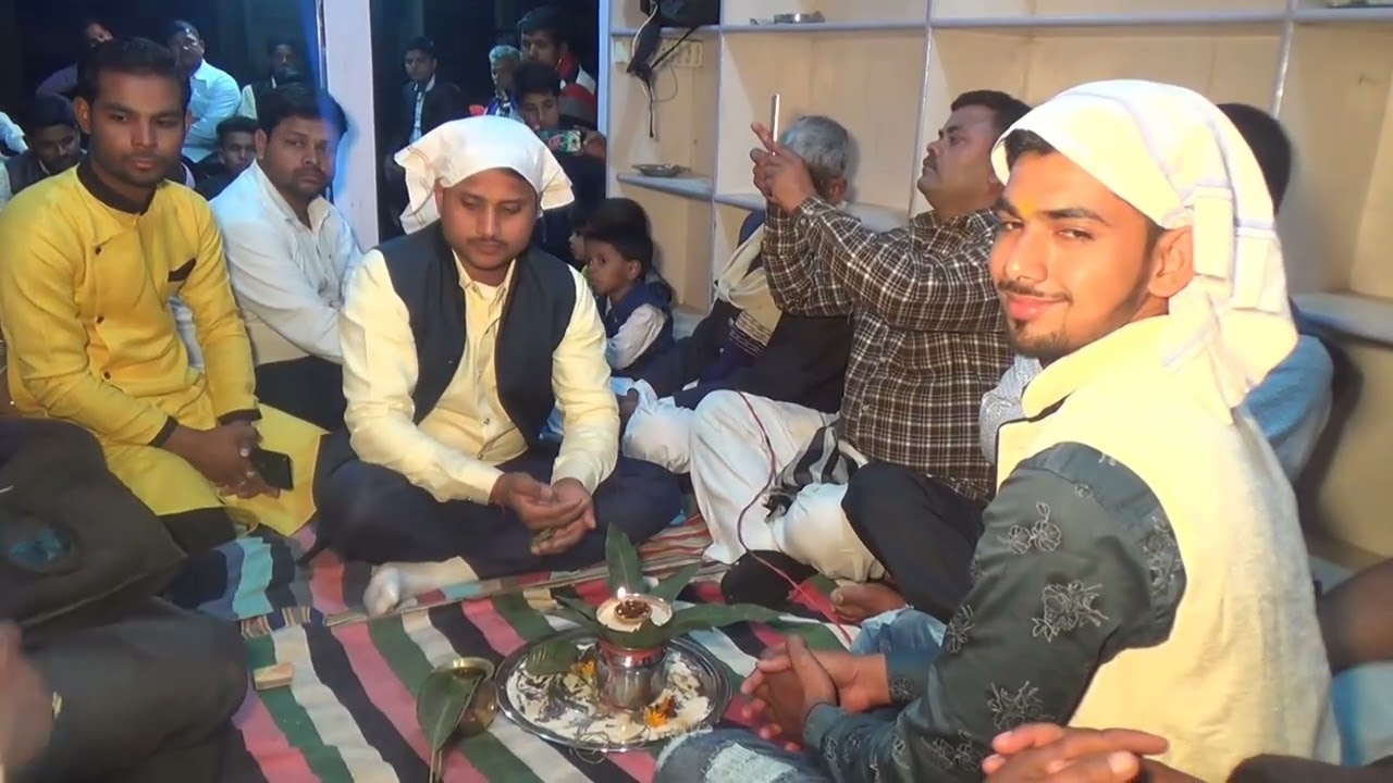 #संजय_आज़मगढ़िया का तिलकोत्सव 💐#संजय_संग_शशिकला #azamgarh #2019  #Tilak_video 