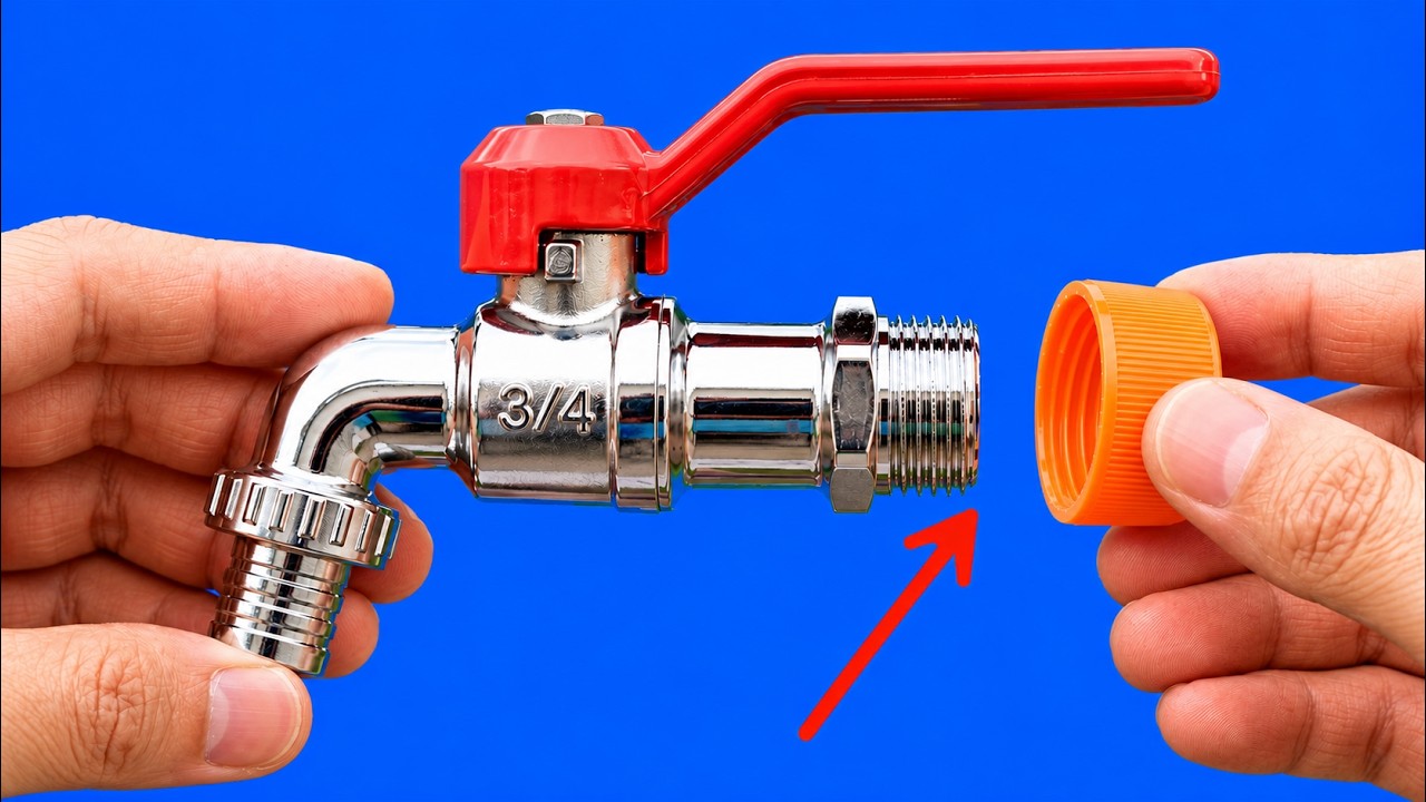 Nawet doświadczeni hydraulicy o tym nie wiedzieli 😱! Najlepszy spos&oacute;b na naprawę przeciekającego ...