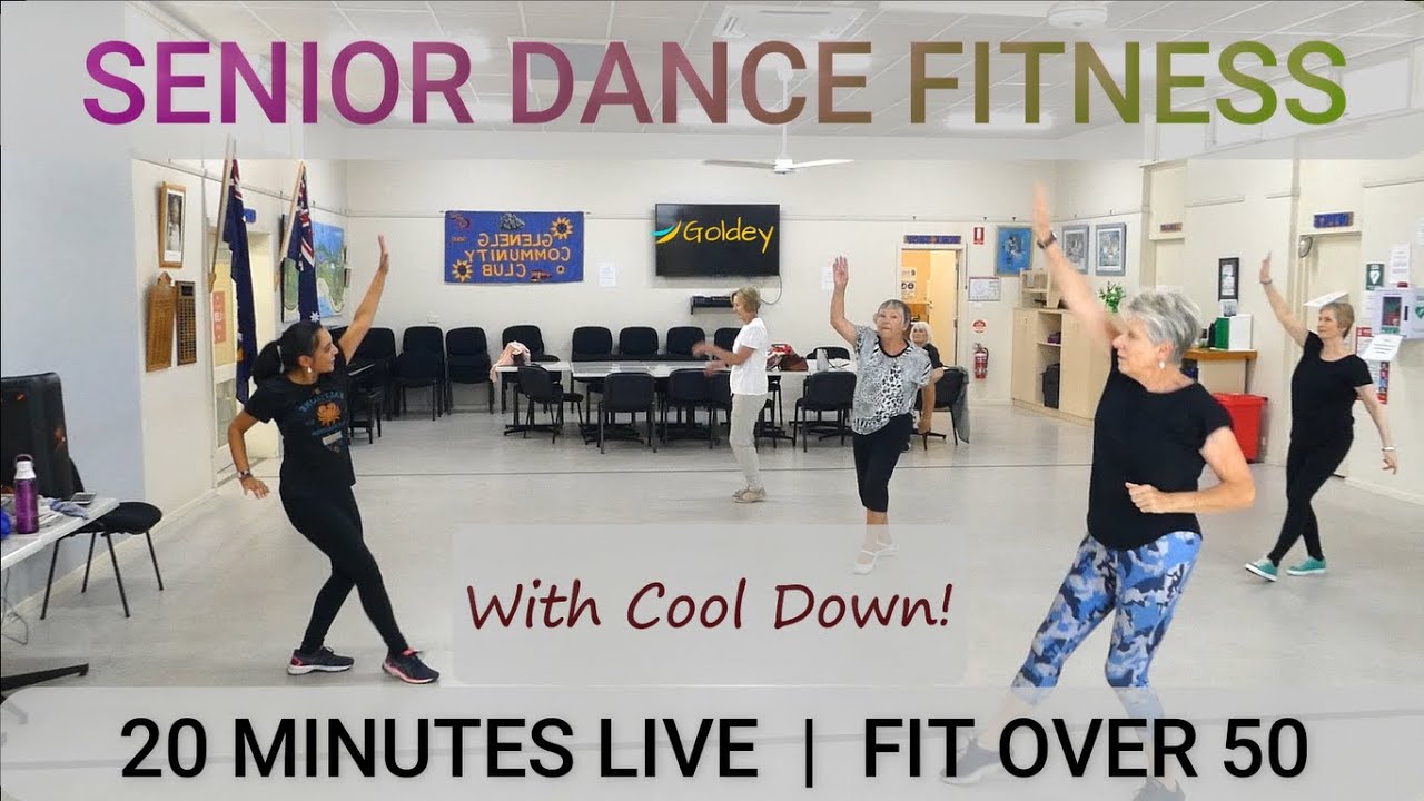 SENIOR DANCE FITNESS | 20 MINUTES LIVE | FIT OVER 50