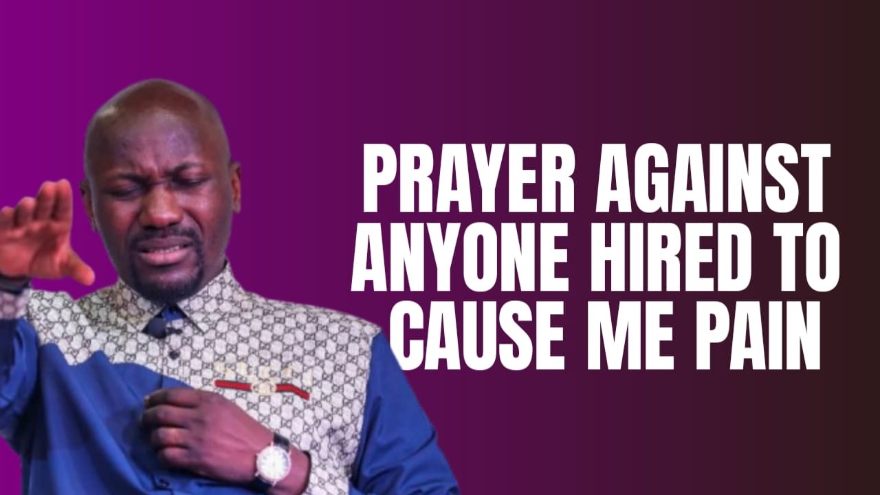 Midnight Prayers with Apostle Johnson Suleman on Prayer Against Anyone hired to cause you pain