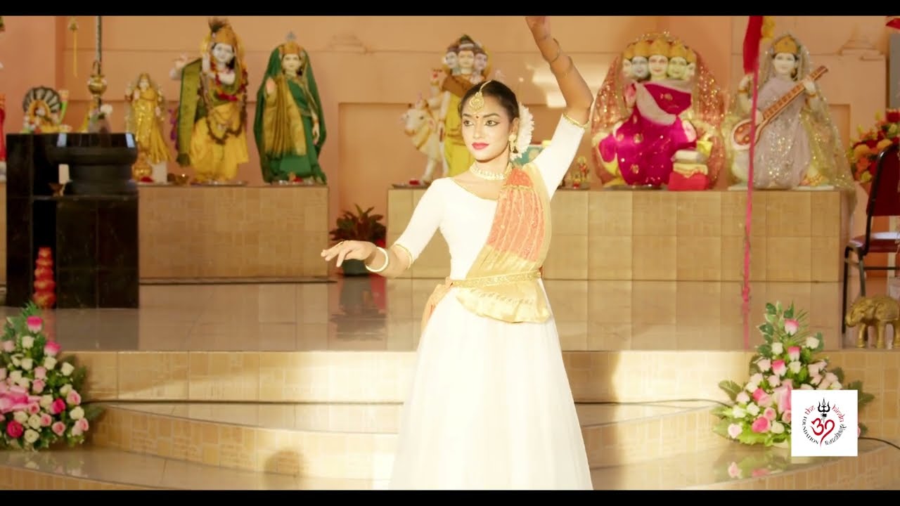 Kathak Dance Performance by Anagha Pandiat at dattatreya keshav ashram Trinidad & Tobago 🇹🇹