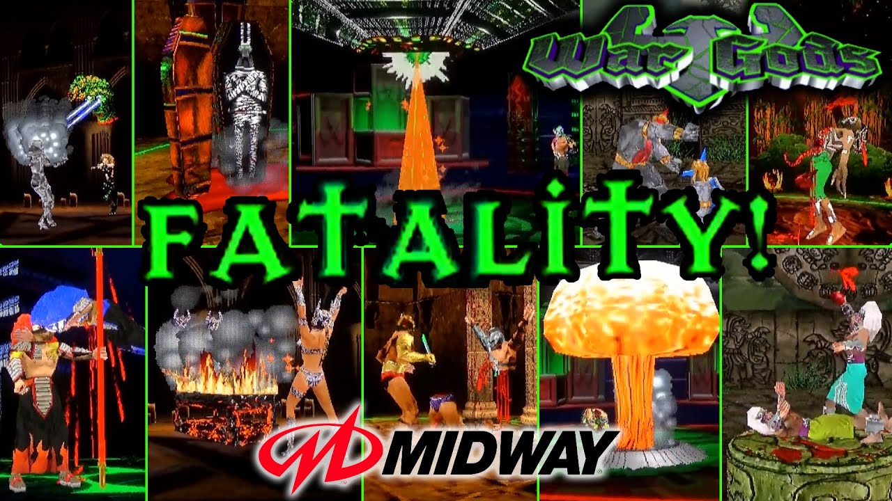 War Gods - All Arcade Fatalities