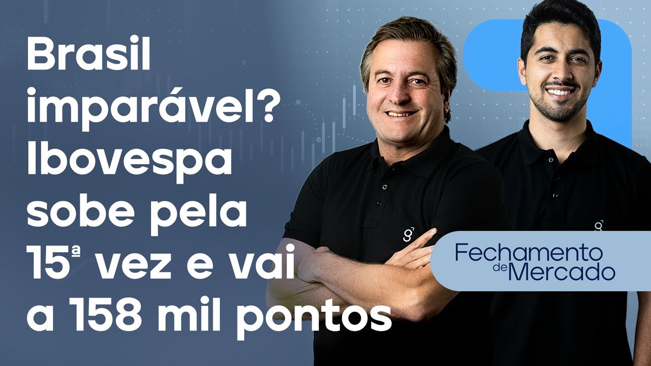 🔴 11/11/25 Brasil impar&aacute;vel? Ibovespa sobe pela 15&ordf; vez | Fechamento de Mercado
