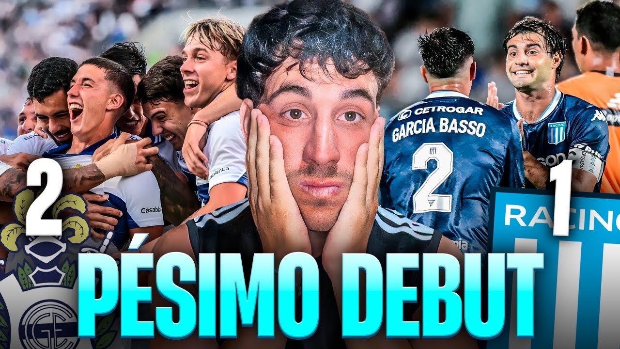 REACCIÓN / GIMNASIA LP 2-1 RACING 