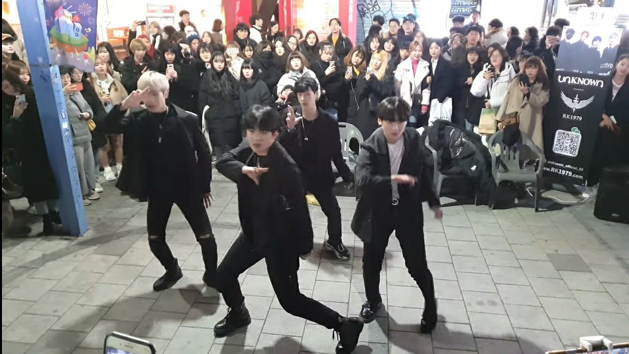 언노운(Unknown)/ Love Shot - EXO(엑소) DANCE COVER HongDae(홍대) Busking(버스킹) 20200118