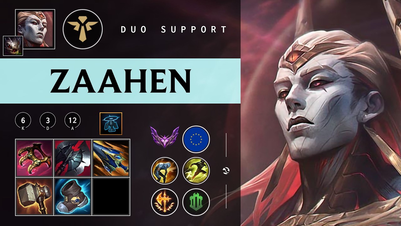 Zaahen Support vs Twisted Fate - EUW Master Patch 26.04