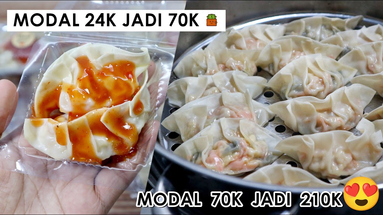 Dibuat dari BAHAN MURAH MERIAH Untungnya BANYAK! OMZET Ratusan Ribu | Resep Gyoza Tahu
