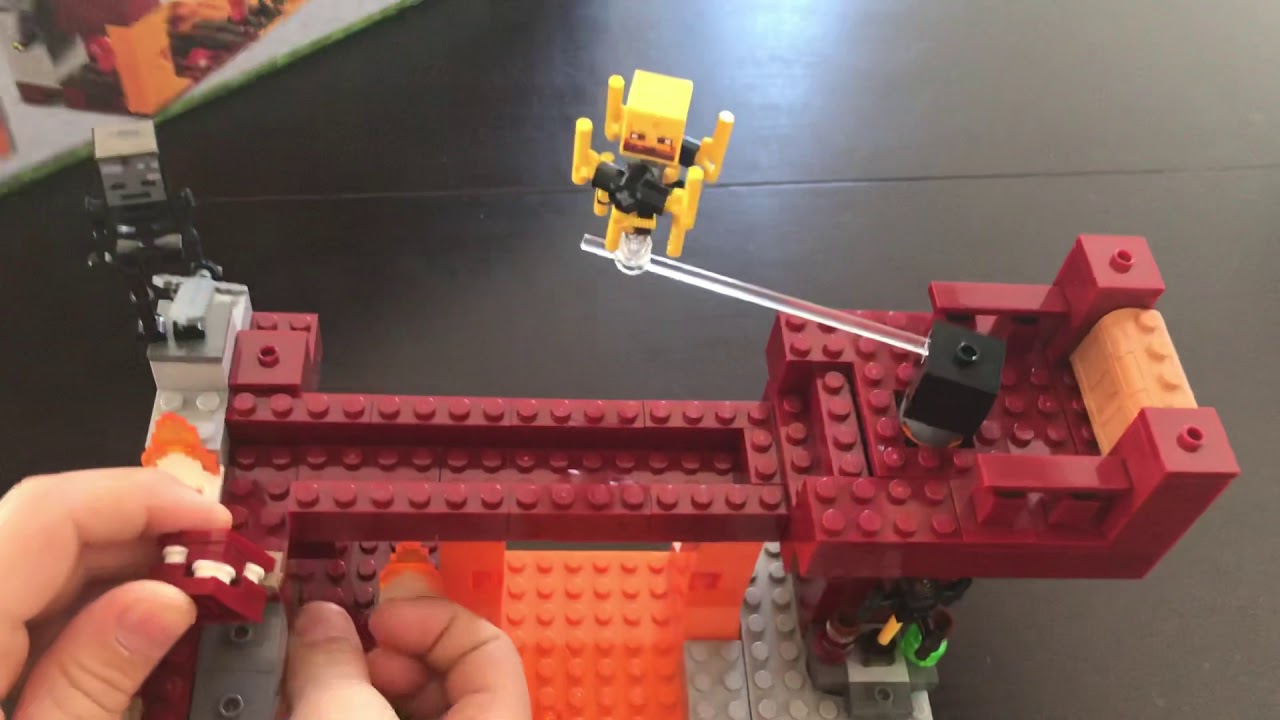 Mój pierwszy zestaw Lego Minecraft 21154 most płomyków