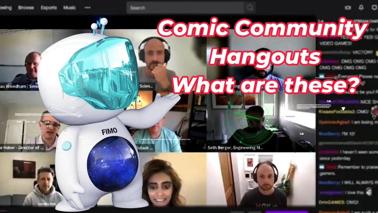 Breaking Down the Comic Community Hangouts. What is this?
