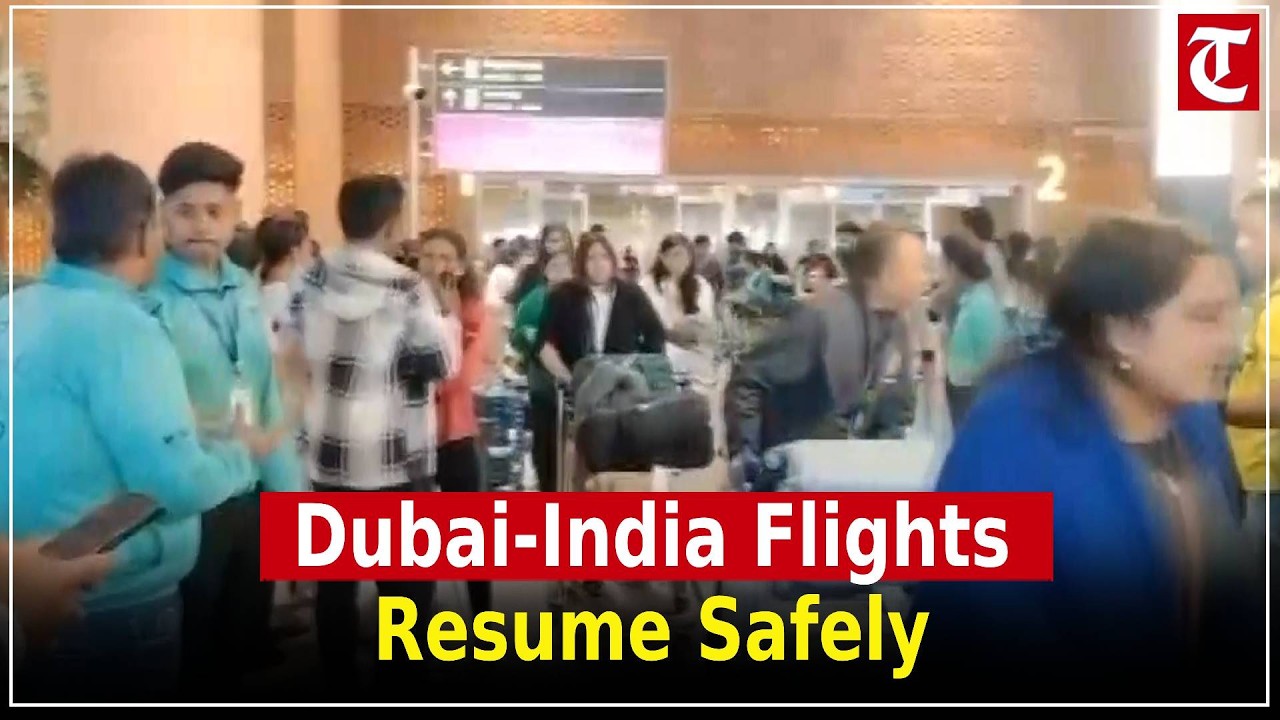 Dubai–India flights resume after 3 days; passengers recount tense moments amid Israel-Iran tensions