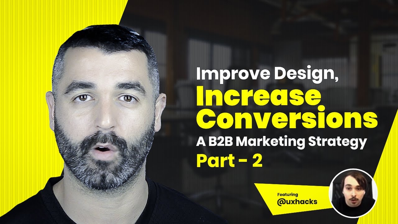 B2B Design: How to Build a High Converting Website (LIVE)
