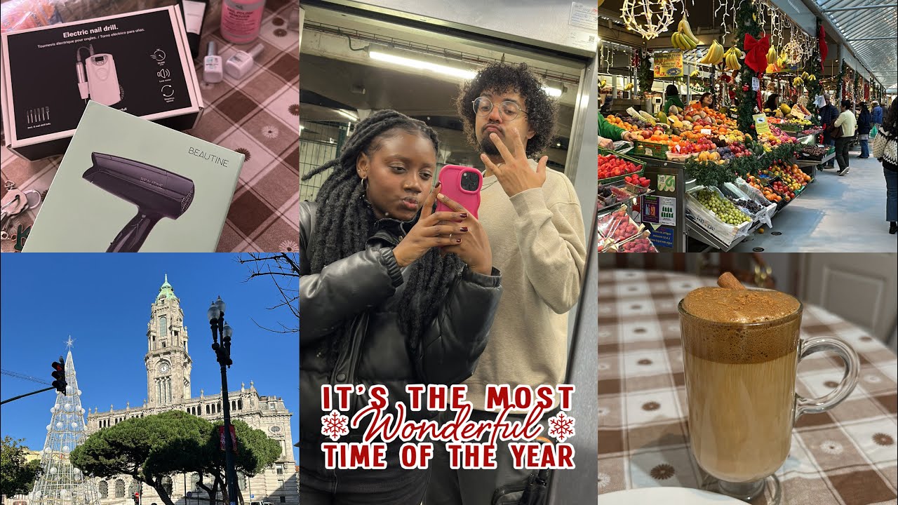 Porto Brilhando no Natal: Meu Passeio + Compras Necessárias 🎁✨ #vlogmasday10 #vlogmas2025 