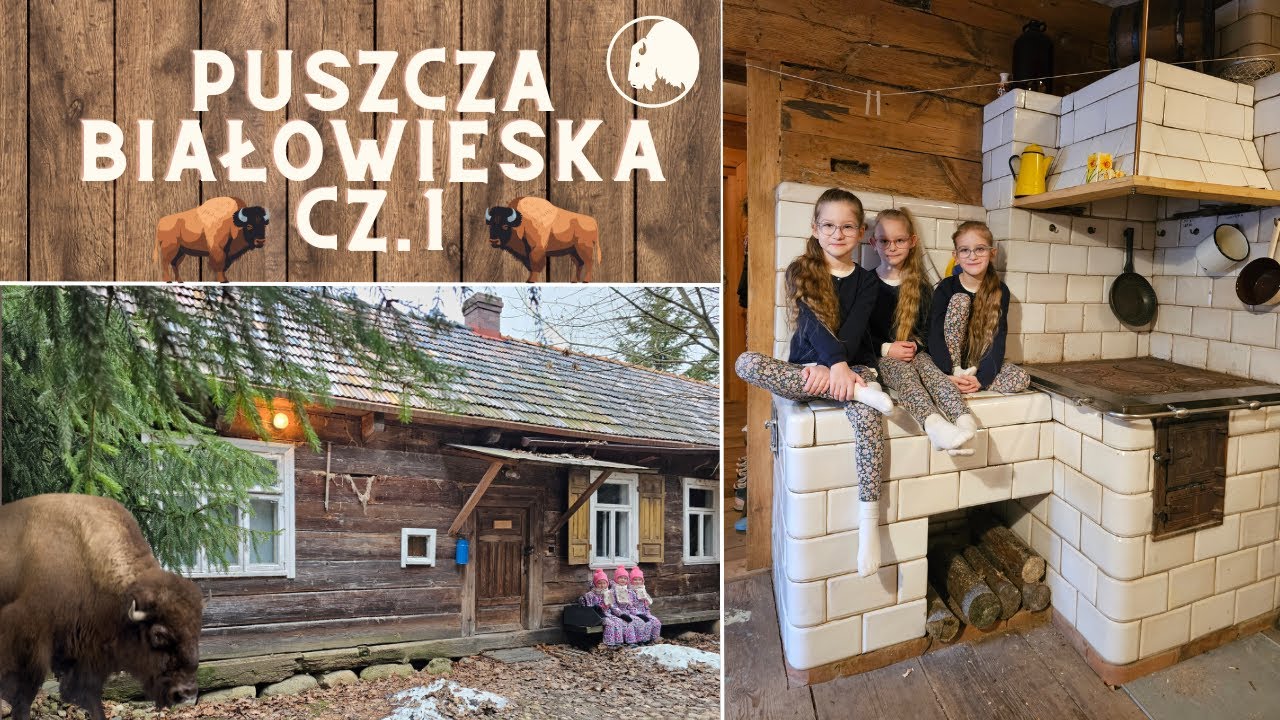 Zamieszkaliśmy w starej chacie ogrzewanej piecem kaflowym! | Puszcza Białowieska cz.1