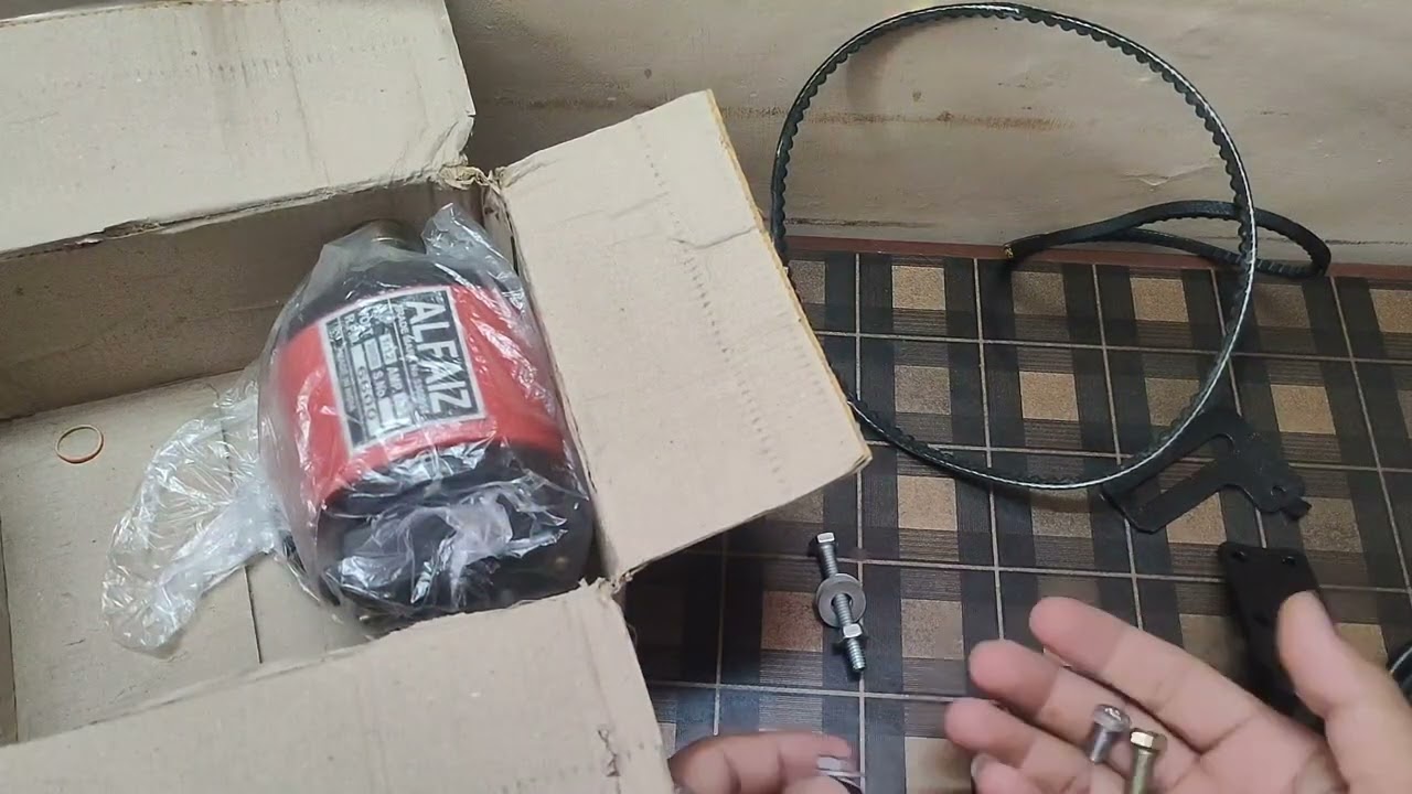 Sewing Machine Motor Unboxing and Demo.