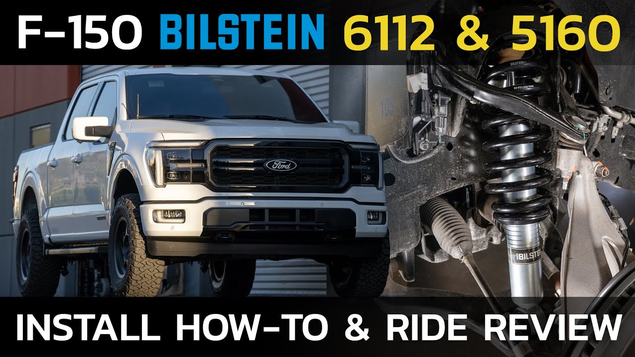 Buttery Smooth Bilstein 6112 Shock Upgrade for the F150