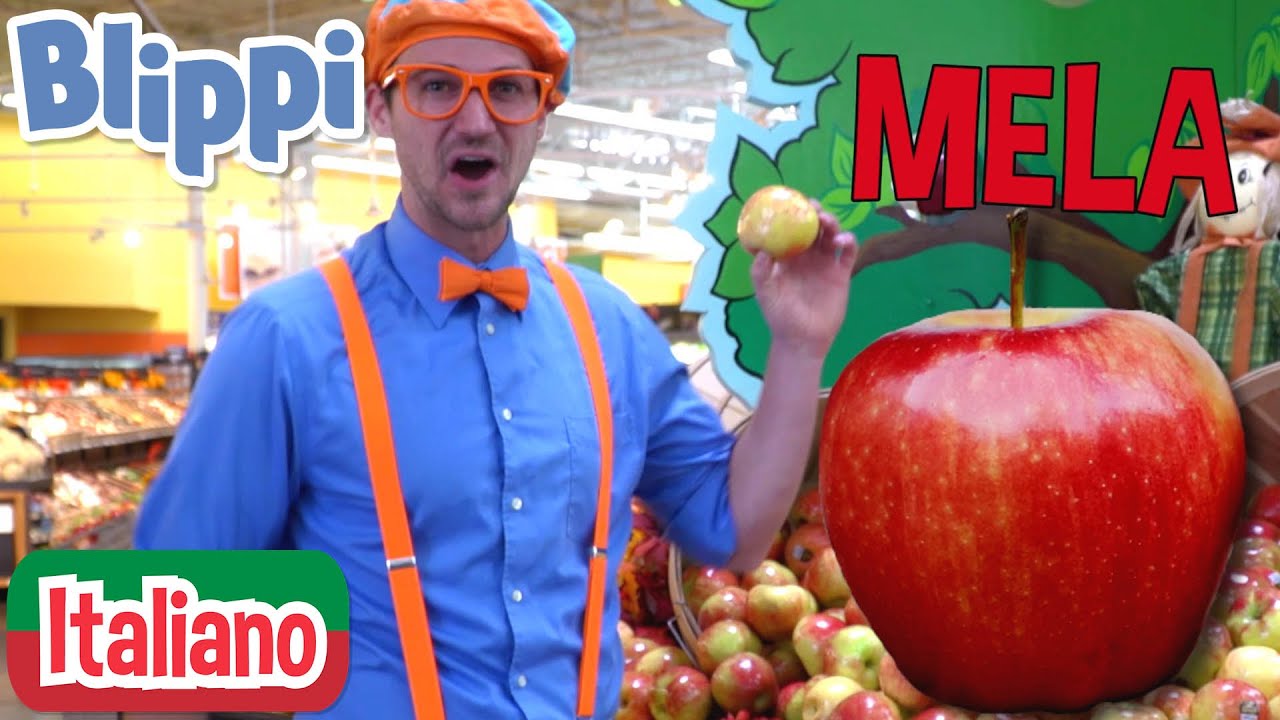 Blippi alla scoperta delle mele | Blippi in Italiano | Video educativi per bambini