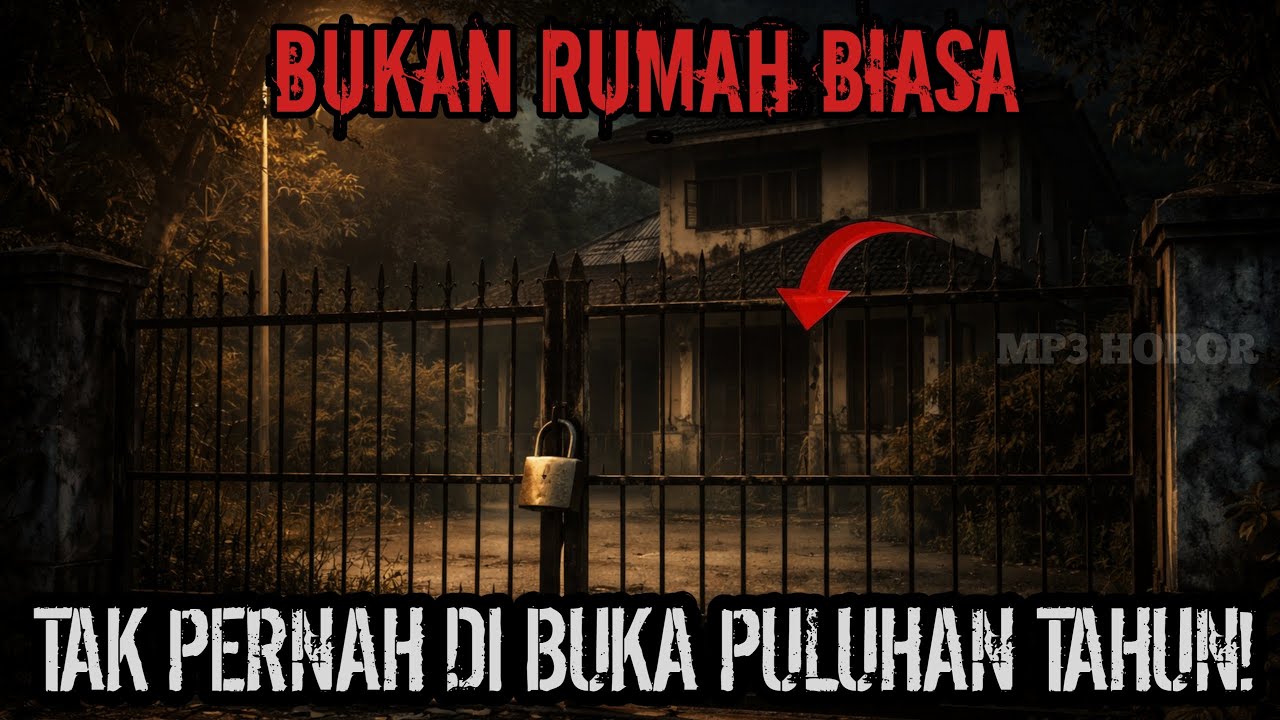 Rumah Kosong di Pinggiran Bandung Ini Selalu Terkunci, Warga Tahu Alasannya tapi Memilih Diam!