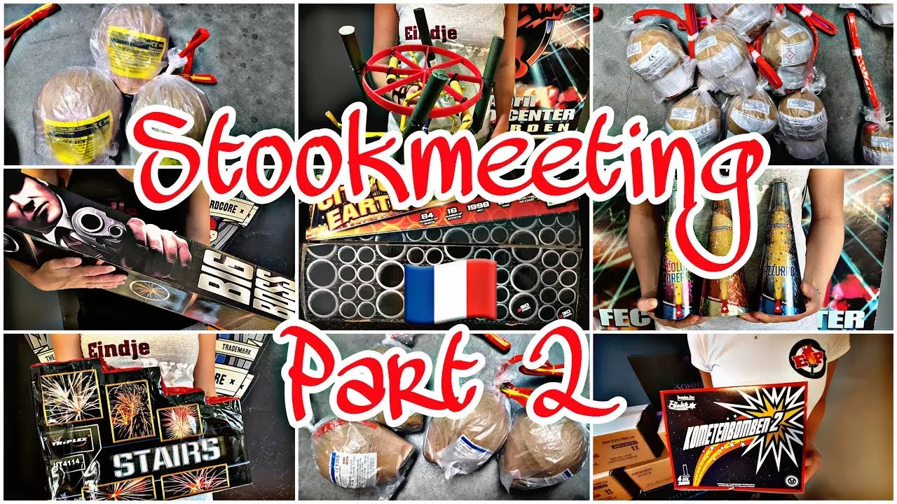 Stookmeeting Frankrijk ＂Part 2＂ ： Vuurwerk Compilatie 2021 2022