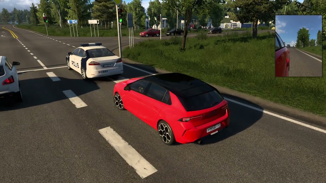 Euro Truck Simulator 2 / 1.57 / Opel Astra 2024 by Gaza