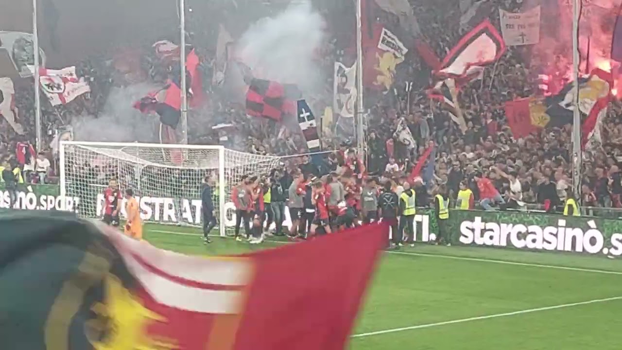 Genoa - Bari... gol di Criscito