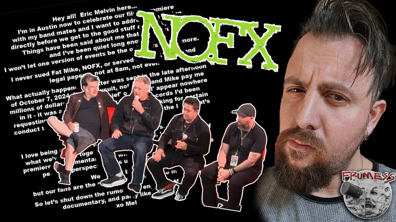 Заявление Эрика Мелвина о NOFX | Frumess