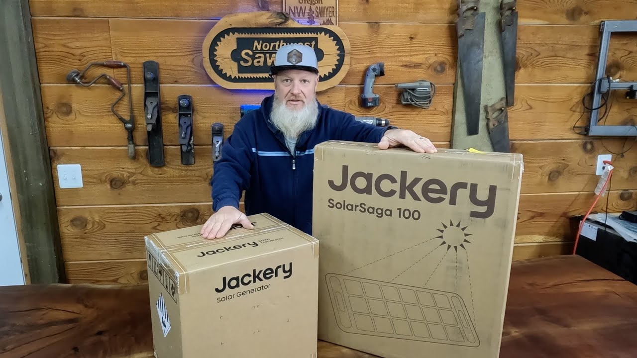 Tool Trailer POWER! Jackery 1000 Plus Solar Generator