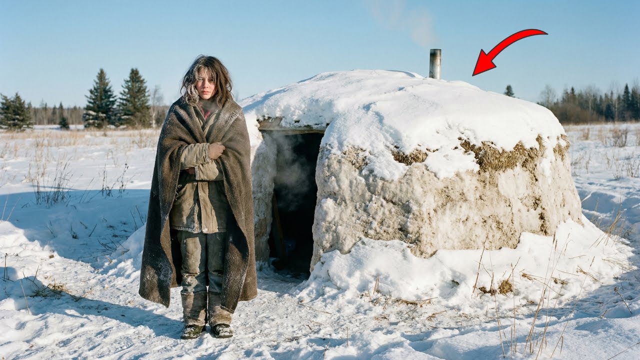 Kicked Out at 17 in –15°F Cold, She Built a Sunken Winter House — Until the Cold Hit Hardest