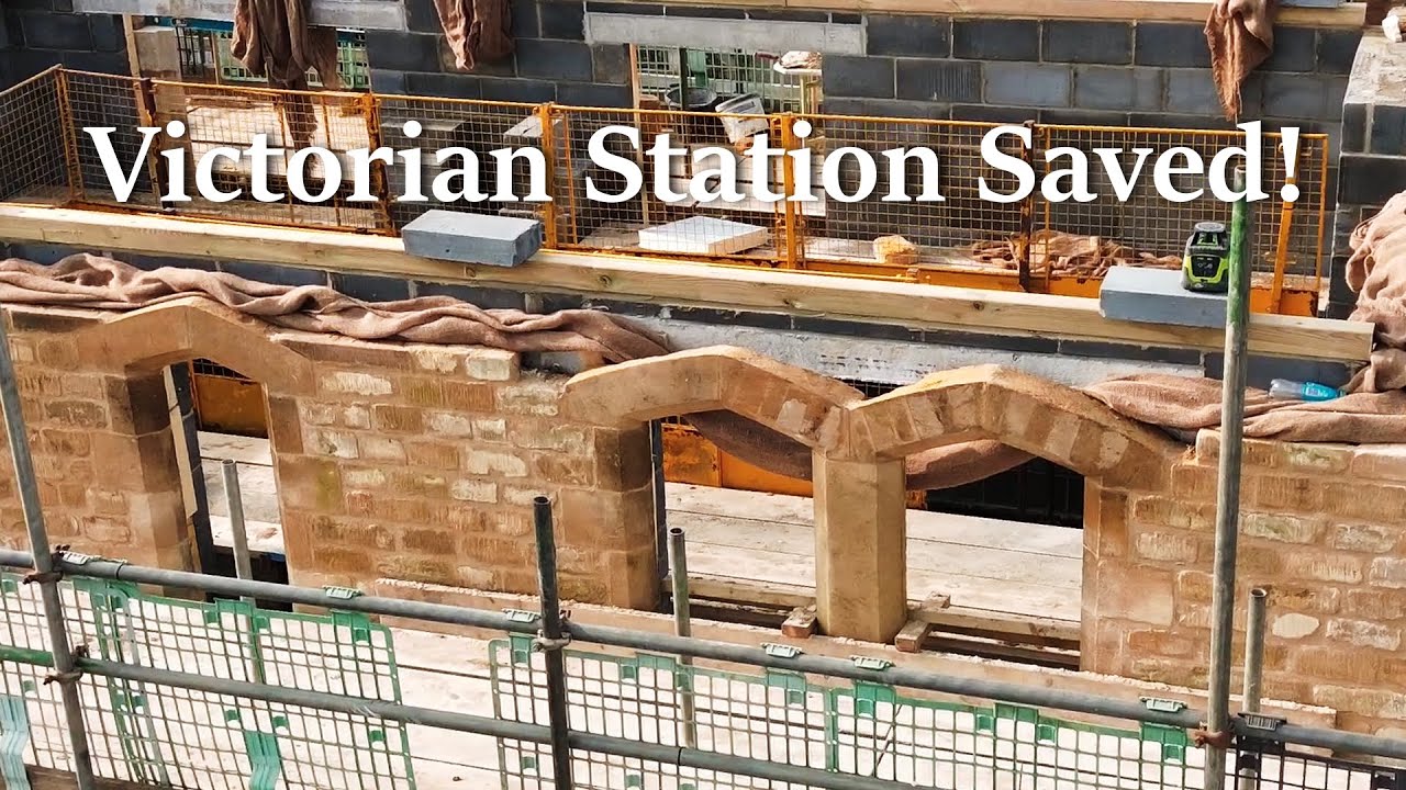 Victorian Train Station Saved! - Wansford Road Station Rebuild