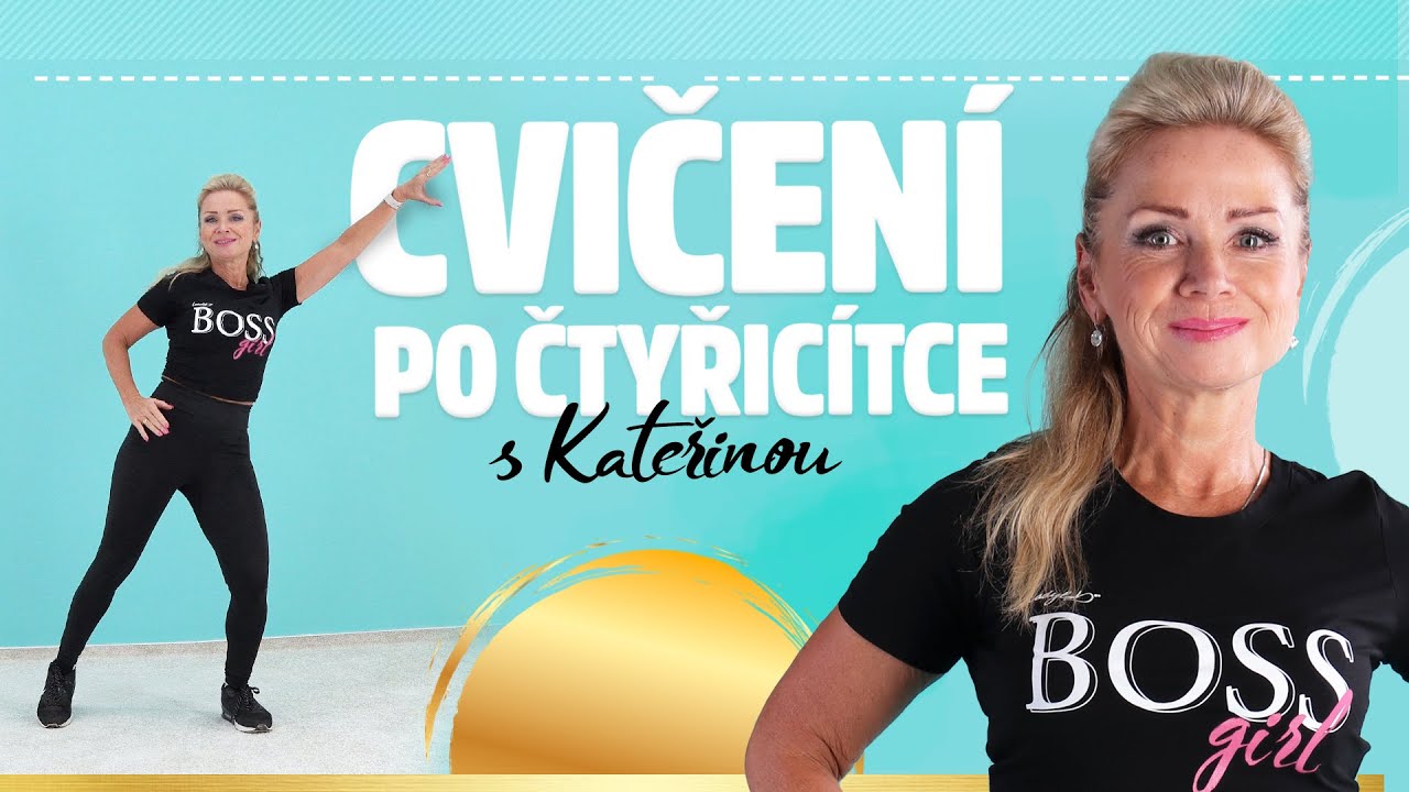 Cvičení po čtyřicítce: Zábavné kardio na hubnutí| 20 minut