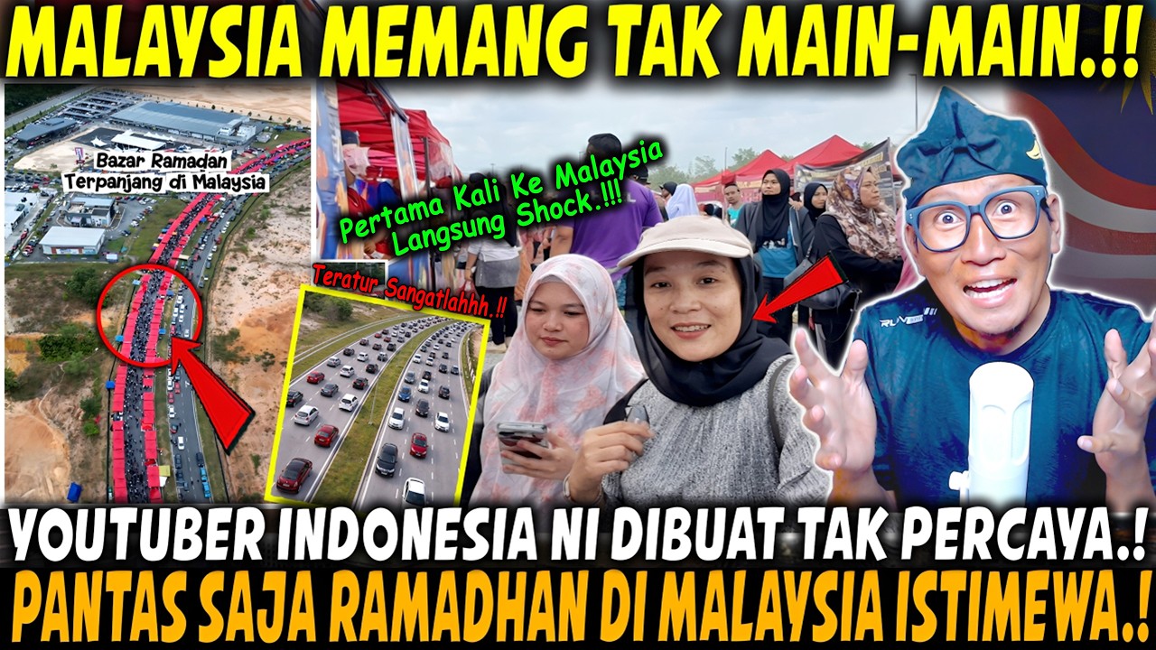 WHAT❓DI LUAR EXPEKTASI SAYA⁈ BAZAR RAMADHAN MALAYSIA TERNYATA DAH JADI MACAM NI.?! MEMANG GILAA!!