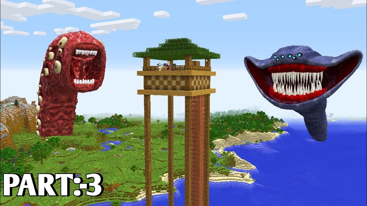i Found Scariest TRAIN EATER😱 in Minecraft | Minecraft Horror |